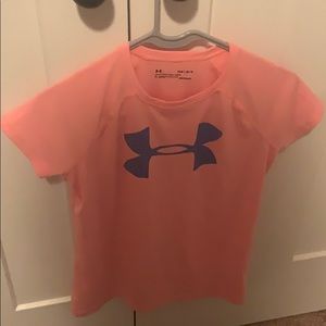girls(kids) under armor athletic shirt bundle